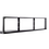 Luxar Luxar opbouwframe voor LED panelen 120×30×7 cm back-lit en side-lit mat zwart