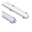 Lightvi Cliff LED batten IP65 35-60W 150 cm CCT met sensor en noodunit grijs