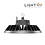 Lightvi Lightvi LED highbay Ananke 150W/120W/80W CCT IP65 90° zwart