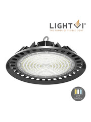 Lightvi LED highbay Ananke 200W/150W/120W CCT 90° IP65 zwart