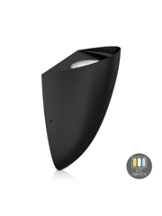 Luxar Wandlamp Daphnis IP65 8W dimbaar CCT zwart