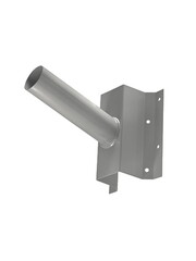 Luxar Muursteun voor Led Straatlamp 60mm - Grijs