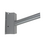 Luxar Muursteun voor Led Straatlamp 60mm - Grijs