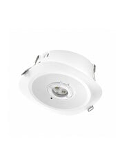 Luxar SELENE LED noodverlichting inbouwspot 6W IP20 3 uur wit