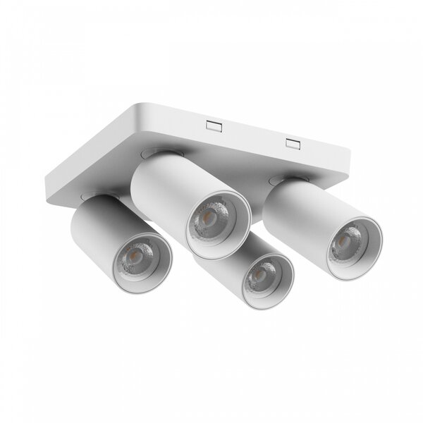 Spectrum LED Spectrum LED MADARA ALTRO SQUARE plafondopbouwspot 4 x GU10 IP20 wit