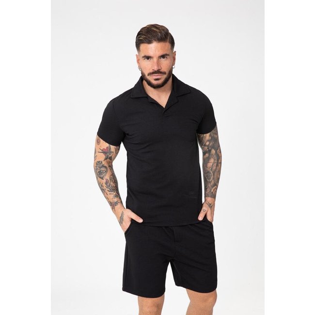 T-shirt & Short Frilivin Zwart - 1239