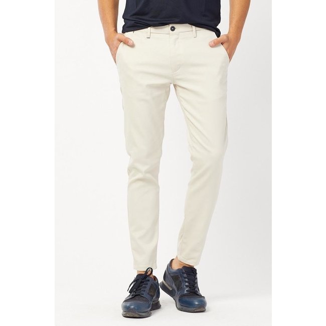 Actual Slim Chino Broek Actuel Sand 1324