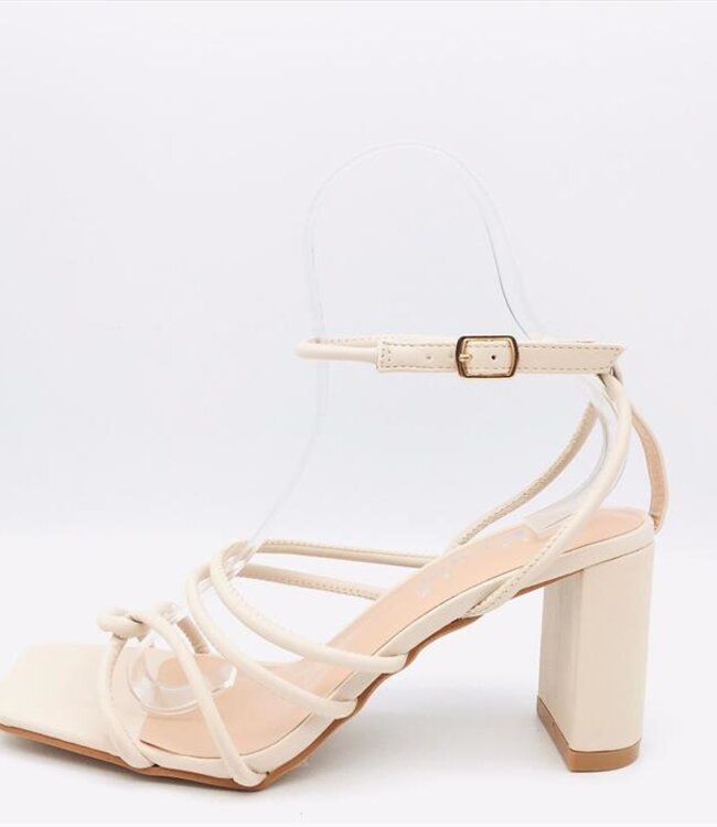 Veter sandalen met hak LL930