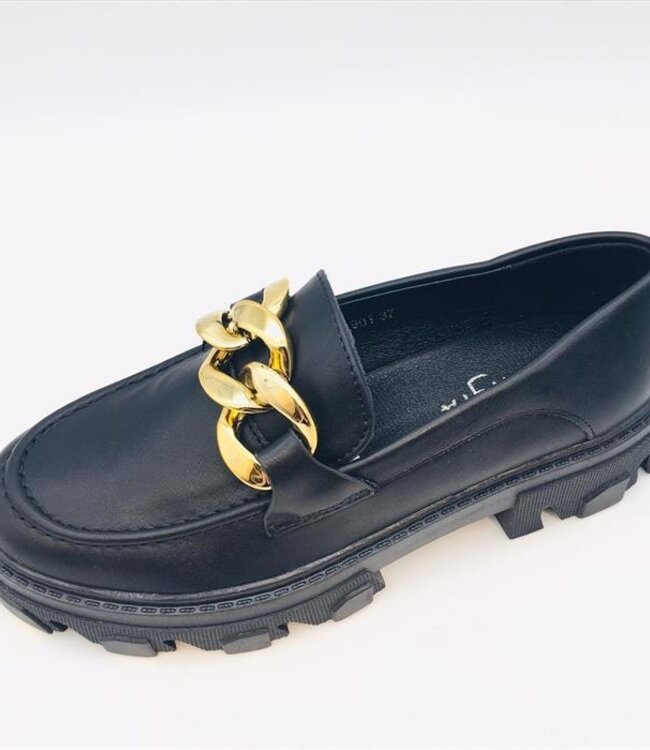Loafers met grove zool LL901