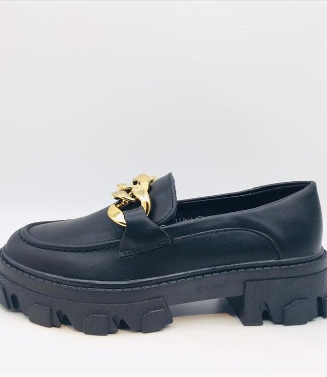 Loafers met grove zool LL901