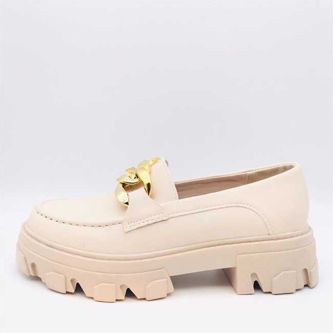 Loafers met grove zool LL901