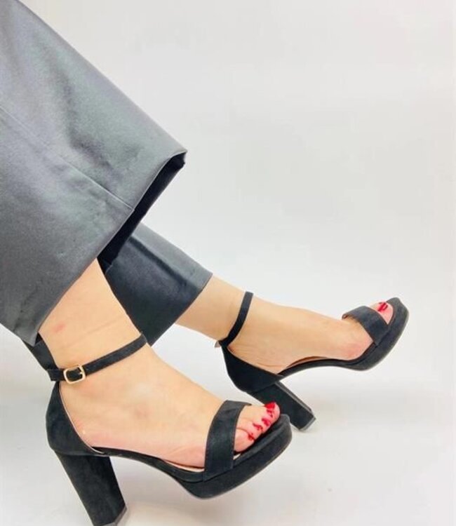 Plateau sandalen hak W100