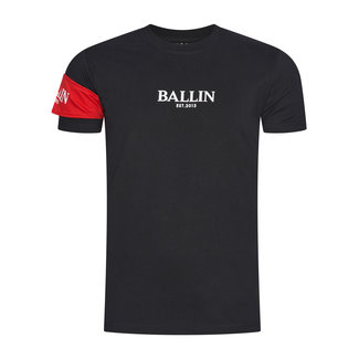Ballin Ballin - T-Shirt - Slim fit - Black - Red