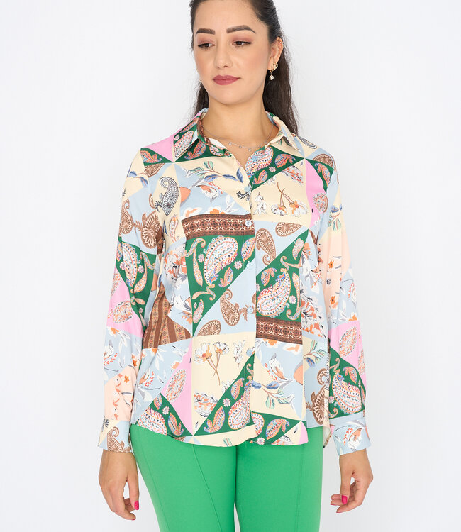 Bloemen Blouse Yake 3215