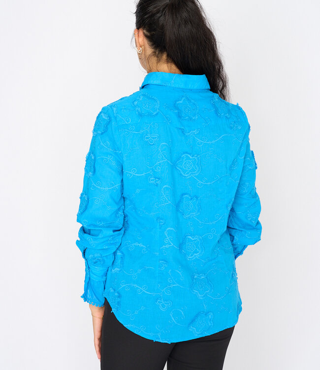 MI PIACE Dames Blouse Borduur 2160