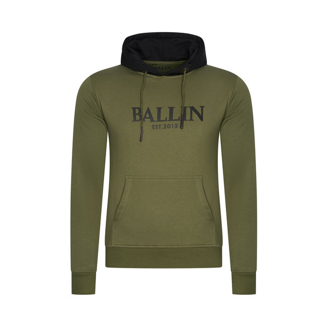 Ballin Hoodie 5002 Army Black