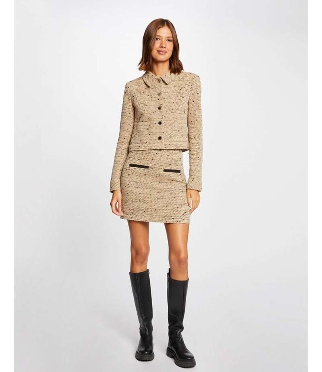 Morgan Straight buttoned jacket 222-Vnora