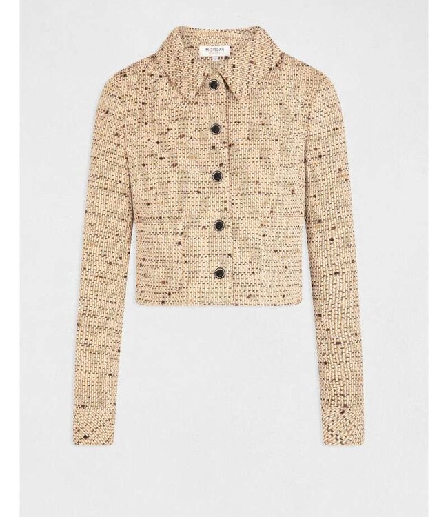 Morgan Straight buttoned jacket 222-Vnora