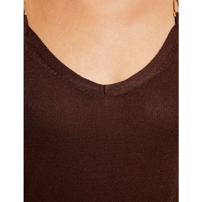 Morgan Top Bretelles 222-Mfiche Choco