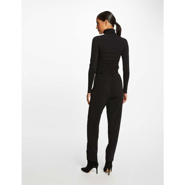 Morgan Long-sleeved jumper turtleneck wine 132-Mentos Black