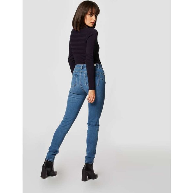 Morgan Long-sleeved jumper turtleneck wine 132-Mentos Navy
