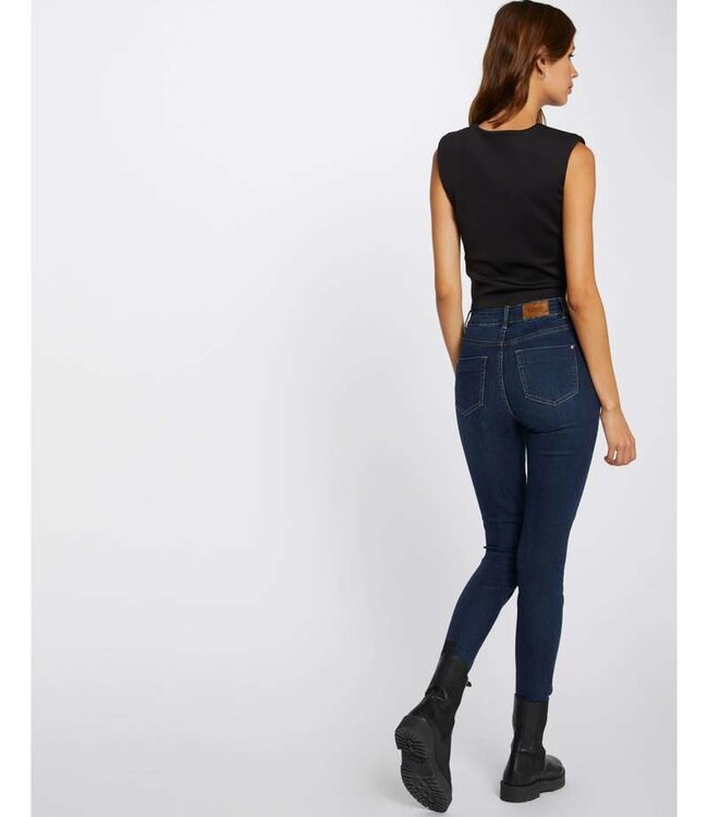 Morgan Standard waisted slim jeans Brut 212-Pam