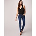 Morgan Standard waisted slim jeans Stone 201-Pam