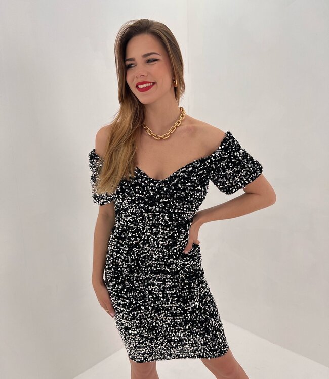 Cocktailjurk Frozan 19076