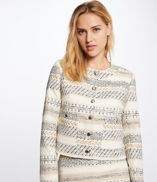 Morgan Straight buttoned jacket 231-VPOLO