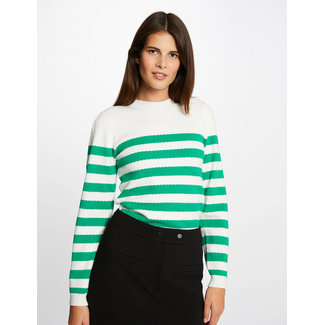 Morgan Long-sleeved jumper with stripes 231 Mjely