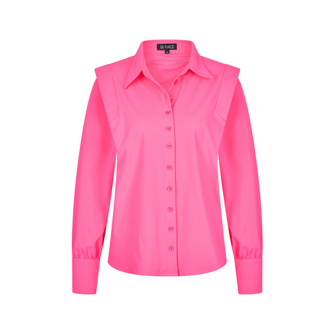 MI PIACE Travel Blouse Uni Fuchsia 2232