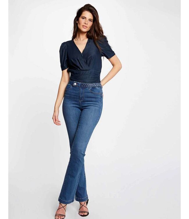 Morgan Jeans 222-Pkely Stone Blue