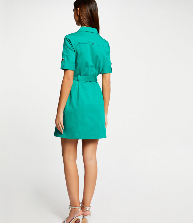 Morgan Belted Dress 221-RENOM