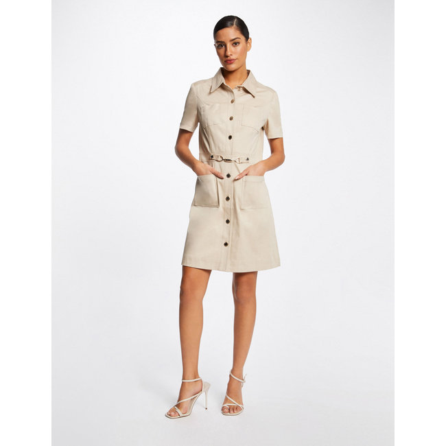 Morgan Buttoned Dress 231-ROSABA