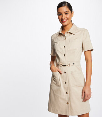 Morgan Buttoned Dress 231-ROSABA