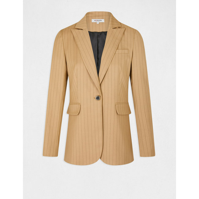 Morgan Straight jacket with stripes 231-Valea