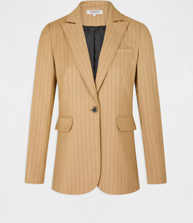 Morgan Straight jacket with stripes 231-Valea