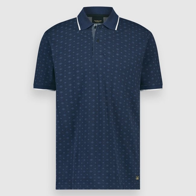 TWINLIFE Men polo Viktor | Dress Blue 22600