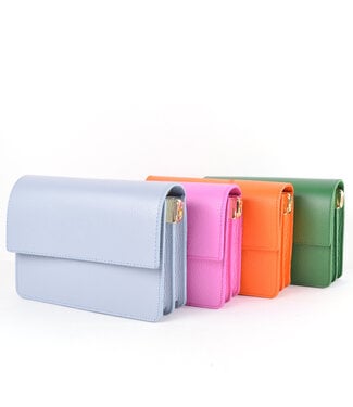 Lederen schoudertas 900050