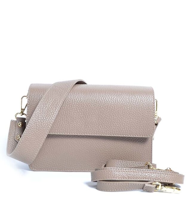 Lederen schoudertas 900050