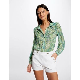 Morgan Long-sleeved printed shirt 231-Cho