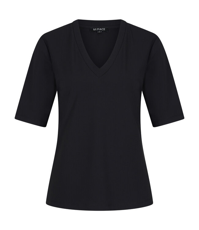 MI PIACE Travel T-shirt Uni Black 2271