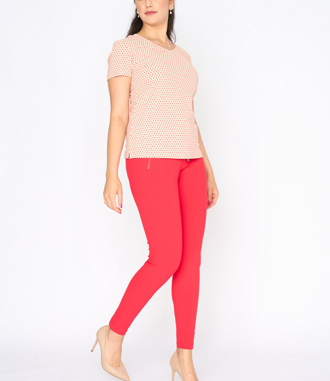 MI PIACE Travel Broek Uni Red 2060