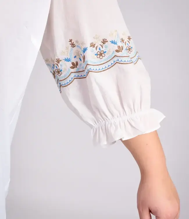 Exxcellent Cleo blouse Wit 23ZFFE26