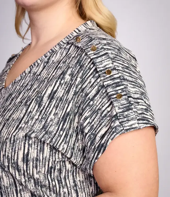 Exxcellent Carina top Zand/Zwart 2308