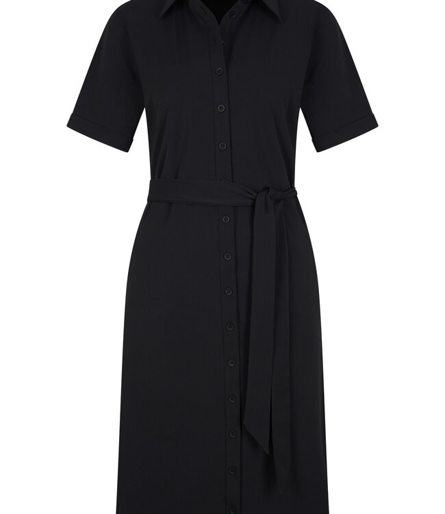 MI PIACE Travel Jurk Uni Black 2079