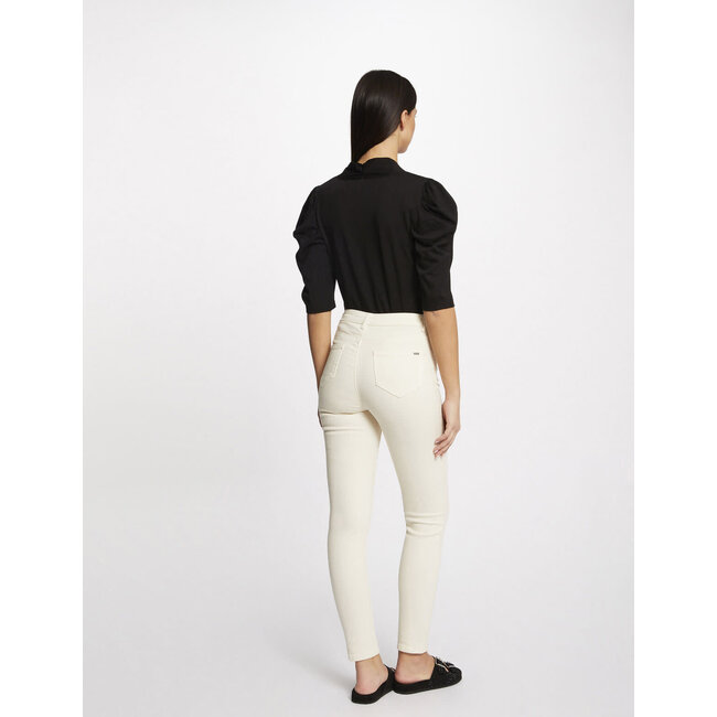 Morgan T-shirt with balloon 3/4-length sleeves 232-Dani Black