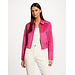 Morgan Straight jacket with suede effect 222-Gsud Raspberry