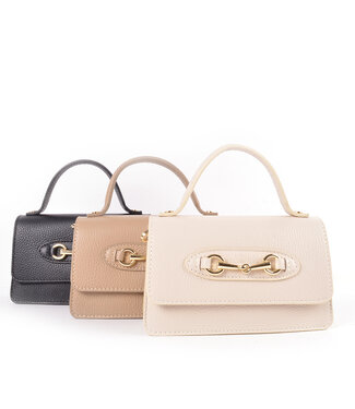 Lederen schoudertas | 552826