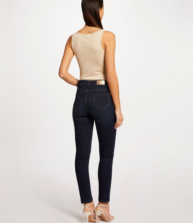 Morgan Top with wide straps and ornament 232-Didoma Ivoire